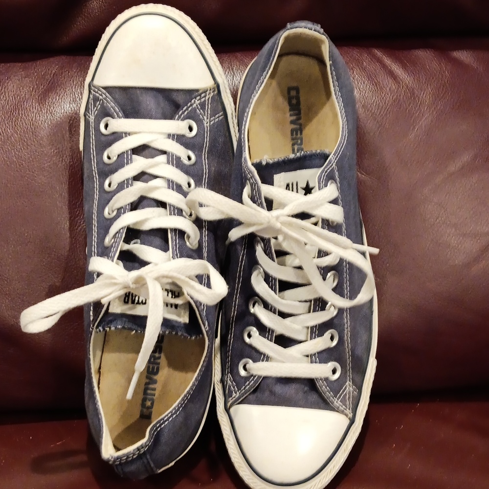 Blue Converse All Star  sz 10